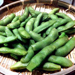 天ぷら処 こさか - 湯で枝豆（２０１２年６月）