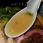 麺屋一燈 - 特製（塩）芳醇香味そば（スープ）