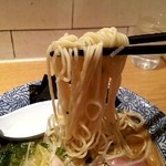 麺屋一燈 - 特製（塩）芳醇香味そば（麺）