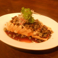 中国飯店 紫玉蘭 - ピータンと豆腐