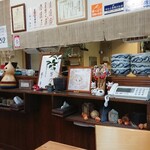 Udon Sansai Shioya - 厨房です