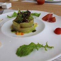 ヌーベルプース大倉山 - ☆appetizer
                      平取で採れたトマト
                      
