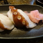 海鮮屋台 ゆうだん丸 - 真蛸のにぎり