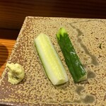 鮨匠 のむら - きゅうり