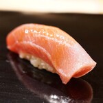 日本橋蛎殻町 すぎた - 鮪の中トロ