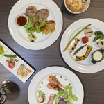 エヌワイキッチン - コース料理（一例）※ディナーのみ対応；予約時にご指定ください