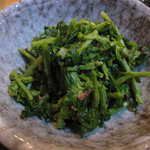 寿司と地魚料理　大徳家 - くこの芽おひたし