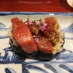 銀座 しのはら - 鮪の太巻き