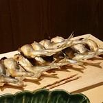 銀座 しのはら - 鮎焼き上がりました