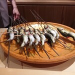 銀座 しのはら - 琵琶湖産の鮎