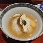 銀座 しのはら - 松茸と鱧の鍋