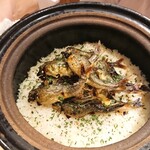 銀座 しのはら - 鮎ご飯