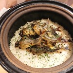 銀座 しのはら - 鮎ご飯