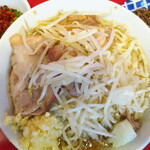 ラーメン二郎 - ラーメン小＋ニンニク多め