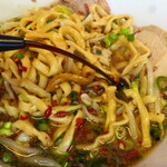 ラーメン二郎 - 赤酢投入～♪