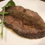 創作麺工房 鳴龍 - 「炙り焼きチャーシュー（オニオンソース）」600円。