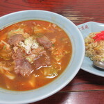 Shokudouen - カルビラーメン935円＋ミニ炒飯330円