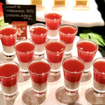 ザ・テラス - ココナッツとスイカのゼリー