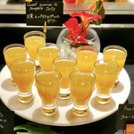 ザ・テラス - 甘夏とパイナップルのゼリー