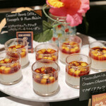 ザ・テラス - ココナッツのパンナコッタ パイナップル＆ラムレーズン