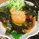 とっくりや - マグロユッケ