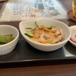 中国旬菜 茶馬燕 - 前菜三種盛り合わせ