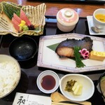 日本の味 和 - 銀鱈の西京焼とお造り