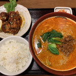 Yukimura Tei - 「坦々麺の元気セット」1,190円税抜き