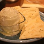 Gorgon and mascarpone dip