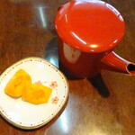 手打ちそば 福太郎 - あんずとそば湯