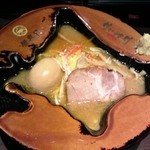 蟹専門 けいすけ 北の章 - 極上渡り蟹の味噌ラーメン（味玉入り）