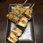 三酉屋 - アスパラ巻きとネギま