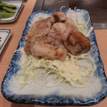 もんじゃ お好み焼き サカフネオヤジ - 若鶏の鉄板焼き