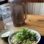 中華蕎麦 春馬 - 朝ラーセット700円