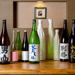 日本酒 (当地酒和全国的名酒)