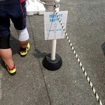 ソーシャルディスタンス誰もとってない・・・私はちょっと間あけてみた