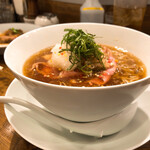 創作麺工房 鳴龍 - 冷やし醤油拉麺　950円