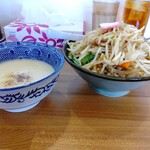 極濃湯麺 シントミ - 【2020.8.7(金)】もりタンメン(並盛・225g)910円