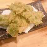 Tempura To Sake Saka Nagajimaru - アーサーかき揚げ