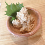 Tempura To Sake Saka Nagajimaru - クリームチーズたまり醤油漬け