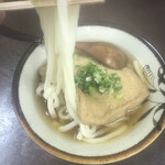 荒神社参籠所 食堂 - 普通の中太うどん