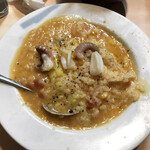 がばちょ - おわかりいただけるだろうか・117怪目ｗ　海の幸リゾット（600円）