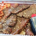 焼肉処 三幸園 - カルビ弁当　1,000円