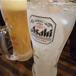 Ra-Men Inariya - サワー（味無し）＋ビール