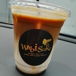 ワビスケ - 黒糖カフェラテ600円