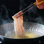 [Toyama] Famous water pork shabu shabu