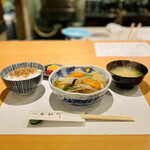 石和川 - 白身魚野菜餡掛け定食