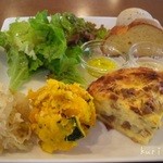 ステラマリス - キッシュプレートランチ（９００円）