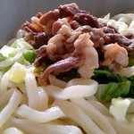 山のうどん屋 - さくら肉アップ