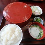 Tokiwa Shokudou - かつ煮定食￥1,150